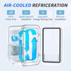 10L Mini Fridge Portabl Table Top Electric Cooler Warmer Ice Box Office Car Home
