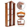 Vintage Wooden Small Cabinet Storage Box Desktop Organizer Unit Display Shelving