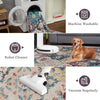 Soft Short Pile Carpet Anti-Slip Easy Clean for Living Room Bedroom Office Rug