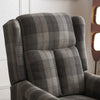 Recliner Padded Armchair for Living Room, Push-Back Reclining Chair