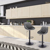 1/2/4/6x Bar Stool with Velvet Padded Swivel Gas Lift Barstool Kitchen Cafe Pub
