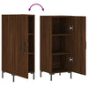 Sideboard Brown Oak 34.5x34x90 cm Engineered Wood