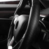 Carbon Fiber Look Universal Car Steering Wheel Booster Cover Non-Slip Accessory