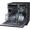 Table Top Dishwasher 8 Place Settings Freestanding - Black