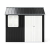 Metal Garden Shed Outdoor Storage Shed Patio Yard Tool Shed Galvanised Steel