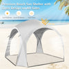 11’x 11’Large Sun Shelter for 6-8 People UPF50+ Beach Tent W/ Carry Bag Camping