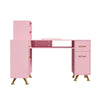 Professional Manicure Table Salon Nail Station Beauty Desk with Nailpolish Shelf