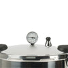 22L Larger Pressure Cooker Commercial Pressure Canner Pot W/Pressure Gauge