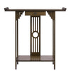 Large Wooden Hallway Console Table Entry Side Display Desk Industrial Wood Table