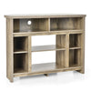 Rustic Corner TV Stand Entertainment Center Media Console Table for TV up to 48"