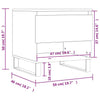 Coffee Table, Side Table for Living Room Home Office, End Table with B8D3