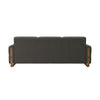 Stressless Fiona Wood Peony Mole & Teak 3 Seater Sofa RRP £2919