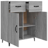 Sideboard Grey Sonoma 69.5x34x90 cm Engineered WoodNew