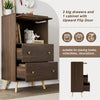 Sideboard with 2 Drawer 1 Door Storage Bookcase Cabinet Cupboard for Living Room