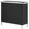 Trade Show Display Podium Table Counter Stand 38.39"x15.16"x34.25" Folding
