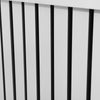 Modern Radiator Cover Small Large Wall Cabinet MDF Slats Wood Grill Furniture
