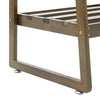 Heavy Duty Wooden Clothes Hanging Rail Stand Bedroom Coat Hat Rack Open Wardrobe