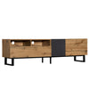 TV Cabinet Stand Storage Entertainment Unit w/ Drawer For Living Room Wood 180cm