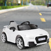 Kids Electric Ride On Car Licensed Audi TTRS Toddlers 12V Battery Vehicle