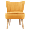 Scallop Back Armchair Cocktail Sofa Accent Seat Living Bedroom Cafe Lounge Sofa