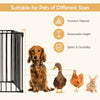 8 Panel Fireplace Fence Baby Pet Safety Gate Playpen Adjustable Room Divider