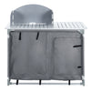 Aluminium Camping Table Kitchen Unit Folding Storage Outdoor Cook Station w/Bag