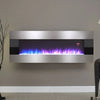 Electric 60" Wall Mounted LED Fireplace 6 Flame Color Inset Fire Stove Freestand