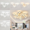 NEW LED Ceiling Light Acrylic Chandelier Cool Warm White Lamp LivingRoom Bedroom
