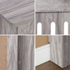 Small Medium Large Radiator Cover Vertical Slatted Grill Wooden Heating Cabinet