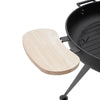 2 IN 1 Garden Charcoal BBQ Grill Fire Pit W/ Swivel Grill Handle & Cutting Board