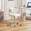 Home Computer Desk Office Study Chair Swivel Adjustable Comfortable Armless