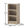 Narrow Small Bookcase Storage Shelf Unit Wood Bookshelf Display 6 Colours