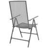 2x Outdoor Reclining Chairs Steel Mesh Garden Patio Furniture Seat
