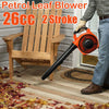 26cc Garden Yard Handheld Petrol Leaf Blower Powerful 2 Stroke Air Cooled Engine