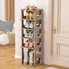 Stackable Shoe Rack Plastic Compact Hallway 4/5/6/7Tier Shoe Storage Shelf Stand
