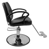 Salon Barber Chair Adjust Hydraulic Lift Hairdressing PU Leather Haircut Chair