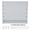 Large Hollywood Vanity Mirror Dimmable 16 LED Bulbs Makeup Mirror 3 Colour Light
