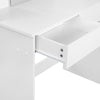 Dressing Table Vanity Makeup Desk w/ LED Lights Mirror Drawer Bedroom Furniture