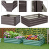 Galvanized Outdoor Garden Raised Baskets Vegetable/Herb/Flower Grow Bed Planter