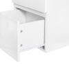 Bedside Table Cabinet Bedroom Furniture Storage Nightstand w/ Drawer Living Room