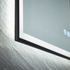 Wall Mounted Bathroom Vanity Mirror with Anti-Fog Demister Dimmable LED Lights