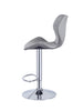 Set of 2 Bar Stools Kitchen Swivel Gas Lift Stools Dining Breakfast Pub Chair