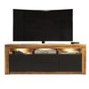 TV Unit 160cm I Sideboard Cabinet I TV Stand I Black Matt Doors I Free LED