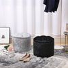 Chesterfield Buttoned Tufted Footstool Round Ottoman Pouffe Footrest Stool Large