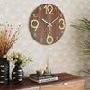 Luminous Silent Wall Clock Glow In The Dark Quartz Clocks Bedroom Night Light
