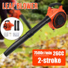 26cc Garden Yard Handheld Petrol Leaf Blower Powerful 2 Stroke Air Cooled Engine