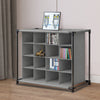 4 Tier 16 Cube Storage Shelf Cabinet Bookcase Display Shelves Organiser Shelving