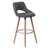 2x Breakfast Bar Stools Home Kitchen Pub Bar Stool With Footrest High Bar Chair