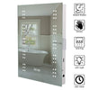 LED Bathroom Mirror Cabinet with Shaver Socket Demister Touch Light Bluetooth