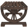 Garden Coffee Table Outdoor Patio Dining Solid Wood Fir